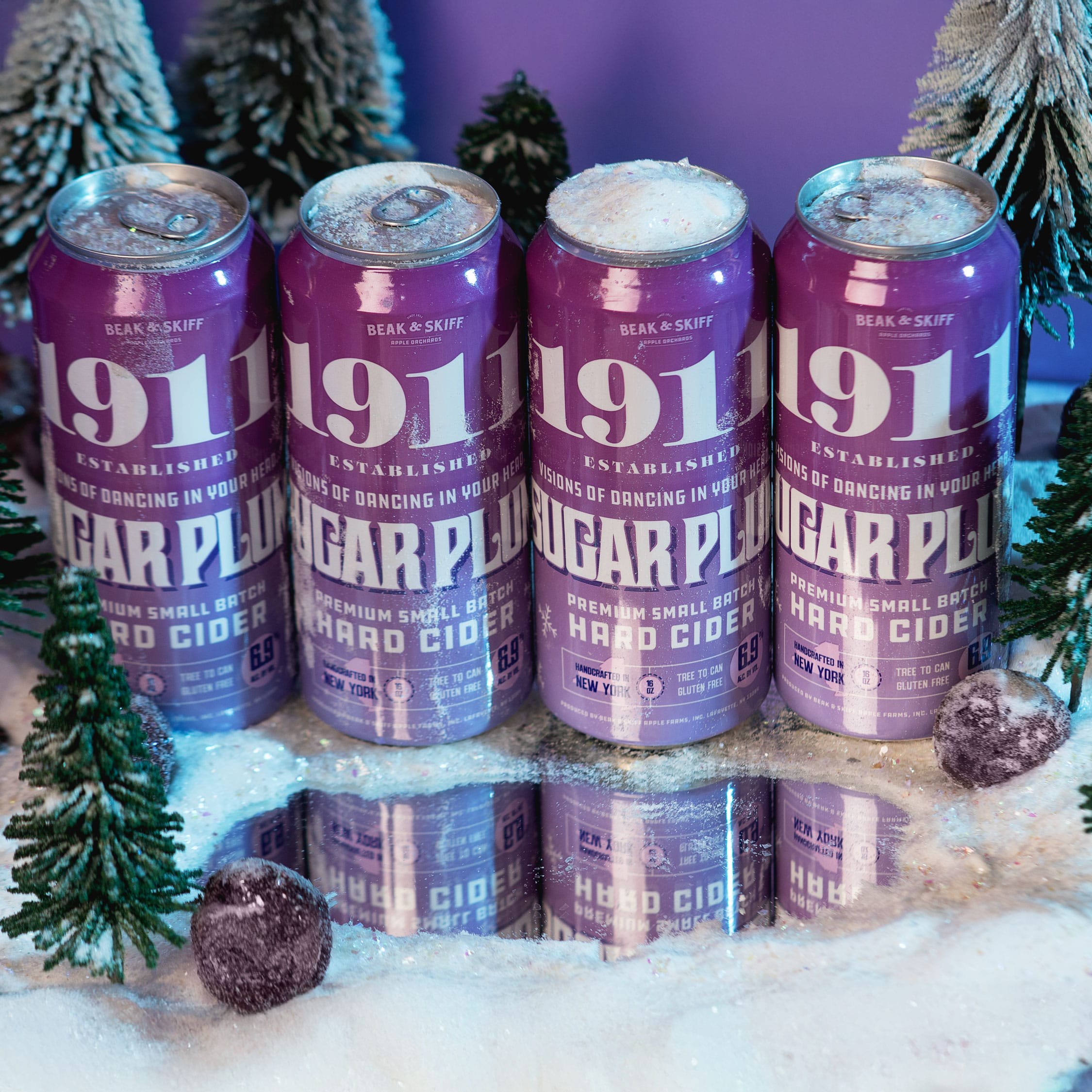 1911 SUGAR PLUM 16oz 4 pk cans